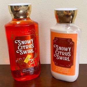 B&BW Snowy Citrus Swirl Set